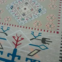 دوتخته گلیم فرش ۱۲متری