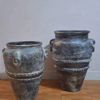 گلدان کوزه پتینه کاری|گل و گیاه طبیعی|تهران, جمال‌زاده|دیوار