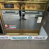اجاق گاز پنج شعله صحفه شیشه اکبند