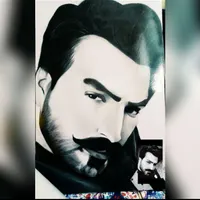 تبدیل عکس به تابلوی جذاب نقاشی چهره|تابلو، نقاشی، عکس|کرج, درختی|دیوار