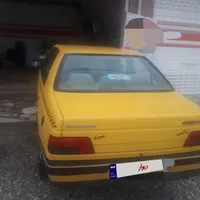 تاکسی پژو 405 GLX - دوگانه سوز CNG، مدل ۱۳۹۵|خودرو سواری و وانت|نجف‌آباد, نجف‌آباد|دیوار