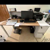 میز منشی همراه فایل پشت برند دنیته|دفتر کار|تهران, شهرک غرب|دیوار