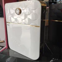 فلاش تانک/سفید طلایی/سرویس بهداشتی