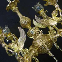 لوستر فرشته اصل رنگ ثابت پاسارگاد|لوستر و چراغ آویز|مشهد, چهارچشمه|دیوار