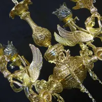 لوستر فرشته اصل رنگ ثابت پاسارگاد|لوستر و چراغ آویز|مشهد, چهارچشمه|دیوار