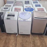 ماشین لباسشویی ژاپنی اصل فول اتوماتیک هوشمند