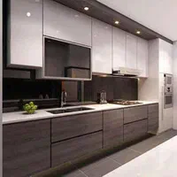 کابینت ام دی اف های گلاس ممبران پلی اورتان انزوچوب|خدمات پیشه و مهارت|سیرجان, |دیوار