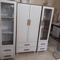 تخت۲منظوره سیسمونی کمدوویترین