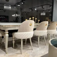 میز غذاخوری شش نفری طرح خم