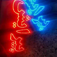 تابلو ال ای دی قیچی شونه پیرایش|فروشگاه و مغازه|مشهد, پنجتن|دیوار