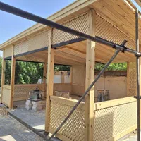 کم درب تمام چوب سونا پله نرده آلاچیق کلبه|مصالح و تجهیزات ساختمان|مشهد, نوید|دیوار