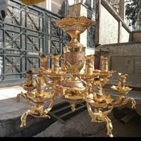 خرید وفروش لوستر برنزی و آبکاری  سرتاسر تهران|لوستر و چراغ آویز|تهران, نیروی هوایی (پیروزی)|دیوار