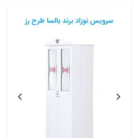 کمد لباس،ویترین، پاتختی و شلف دخترانه بالسا طرح رز|اسباب و اثاث بچه|تهران, تجریش|دیوار