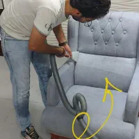 گروه تخصصی مبل شویی رحیمی در منزل ۱۰۰٪ تضمینی|خدمات نظافت|آبیک, |دیوار