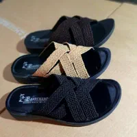 دمپایی حصیری الوان (کنفی)