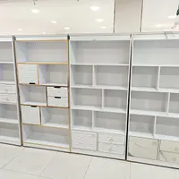 کتابخانه ساده و کشو دار