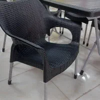 میز و صندلی غذاخوری پایه فلزی تاشو مدل کامفورت|میز و صندلی غذاخوری|چهارباغ, |دیوار