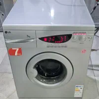 ماشین لباسشویی کارکرده الجی ۷ کیلو باضمانت اصل کره|ماشین لباسشویی و خشک‌کن لباس|تهران, تهرانپارس غربی|دیوار