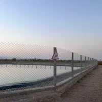 پایه فنس بتنی ستون سیمانی تیرچه باغی توری فنس باغی|عمده‌فروشی|تاکستان, |دیوار