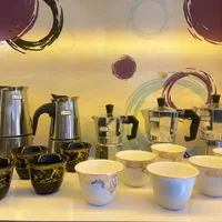 قهوه جوش و کاپ قهوه خوری