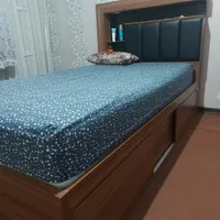 تخت یک ونیم نفره بلج بهمراه تشک رویا|تخت و سرویس خواب|ابهر, |دیوار