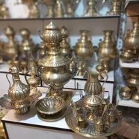 منقل برنجی زغالی سماور ذغالی سماوری گازی|صنایع دستی و سایر لوازم تزئینی|مشهد, احمدآباد|دیوار