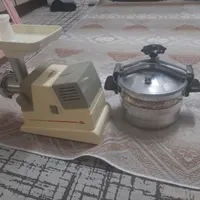 سلام یک عدد چرخ گوشت ویک عدد زودپز|ظروف پخت‌وپز|ساوه, |دیوار