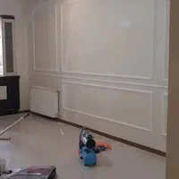 نصاب گچبری پیش ساخته نصب ابزار آماده قاب بندی گچی|خدمات پیشه و مهارت|تهران, تهرانپارس شرقی|دیوار