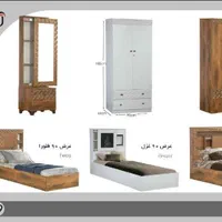 تخت کودک/نوجوان / دومنظوره|تخت و سرویس خواب|قشم, |دیوار