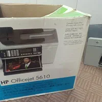 پرینتر چند کاره جوهر افشان hp 5610 رنگی سیاه سفید|پرینتر، اسکنر، کپی، فکس|اصفهان, ارداجی|دیوار