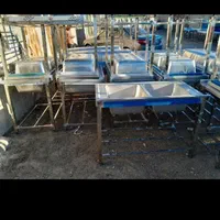 منقل گازی چدن استیل آذین ترکیبی کباب کبابی|کافیشاپ و رستوران|خاوران, |دیوار