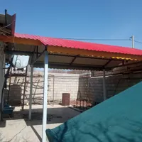 اجرای صفر تا صد آلاچیق با سفال طبرستان و ورق|خدمات پیشه و مهارت|فلاورجان, |دیوار