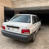 پراید سفید مدل ۸۷ دوگانه شرکتی