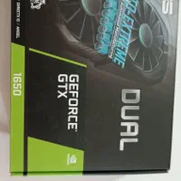 کارت گرافیک GTX1650 ASUS dual 4GB|قطعات و لوازم جانبی رایانه|کرج, برغان|دیوار