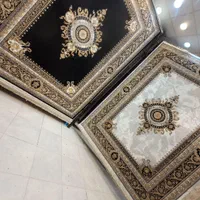 قرمز ۱۰ رنگ ۱۲متری (تنوع ۸۰ نقشه )|فرش|مشهد, حرم مطهر رضوی|دیوار