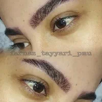 فیبروز ابرو خط چشم دائم آرایش دائم تتوبدن آموزش|خدمات آرایشگری و زیبایی|قم, امامزاده ابراهیم|دیوار