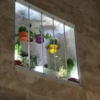 محافظ تراس جام بالکن شیشه تاشو کشوی سکوریت