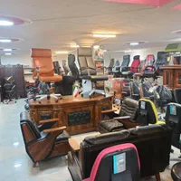 صندلی مدیریت مبلمان اداری نیم ست میز مدیریت