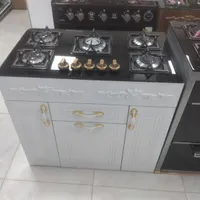 اجاق گاز کابینت دار طرح فر