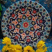 دیوارکوب های میناکاری|ظروف سرو و پذیرایی|خرمدره, |دیوار