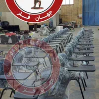 صندلی دانشجویی/محصلی/دانش آموزی آموزشی چرم (مشکی)|صندلی و نیمکت|رباط‌کریم, |دیوار
