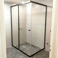 کابین دوش با فریم آلومینیومی در رنگ بندی