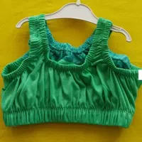 سوتین هندی نخ تریکو و گیپور با ایستایی|لباس|مبارکه, |دیوار