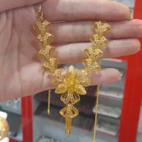 گردنبند جدید نقره باابکاری طلا 24|جواهرات|اصفهان, آبشار|دیوار