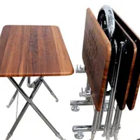 میزجلومبلی عسلی تاشو چمدانی پایه فلزی جلو مبلی|مبلمان خانگی و میز عسلی|یزد, |دیوار