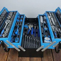 جعبه بکس.جک.خرک.بکس بادی.کمپرسور باد|ابزارآلات|خرم‌آباد, |دیوار