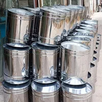 ظرف آجیل تعداد 70عدد استیل فروشی.قطر 37ارتفاع 50|عمده‌فروشی|بجنورد, |دیوار