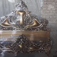 سرویس خواب تمام چوب مدل سه گل|تخت و سرویس خواب|تهران, یافت آباد جنوبی|دیوار