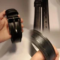 فروش عمده کمربند چرم طبیعی گاومیش، قیمت فاکتور
