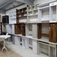 میز تحریر کتابخانه دار نما وکیوم|میز تحریر و کامپیوتر|کاشان, |دیوار